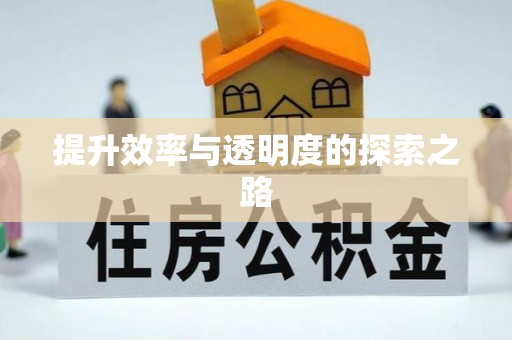 花溪提升效率与透明度的探索之路
