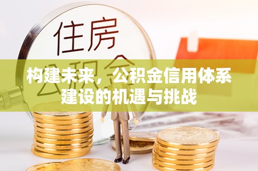 花溪构建未来，公积金信用体系建设的机遇与挑战