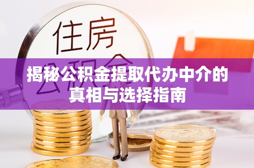 花溪揭秘公积金提取代办中介的真相与选择指南
