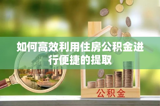 花溪如何高效利用住房公积金进行便捷的提取