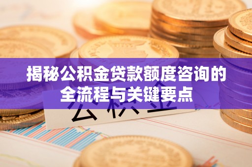 花溪揭秘公积金贷款额度咨询的全流程与关键要点
