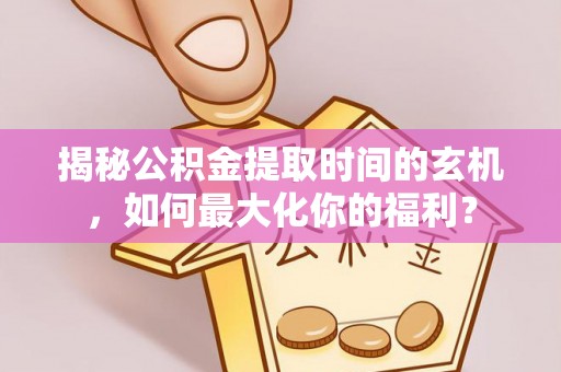 花溪揭秘公积金提取时间的玄机，如何最大化你的福利？