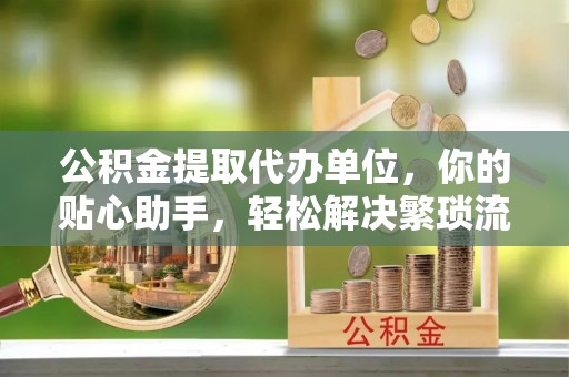 花溪公积金提取代办单位，你的贴心助手，轻松解决繁琐流程